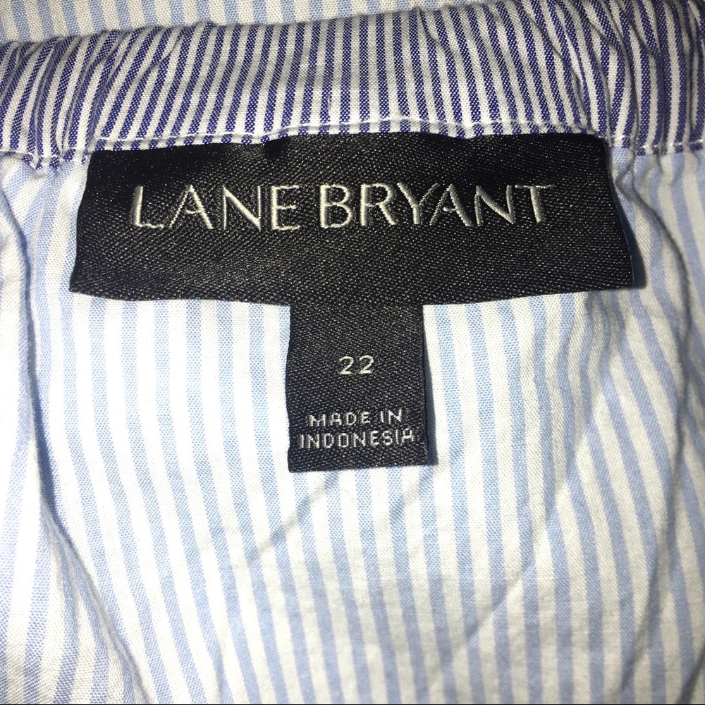 Lane Bryant Off Shoulder &Cold Shoulder Ruffle Top - Picture 6 of 8